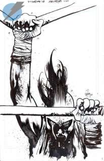 James Harren - do a powerbomb issue 1 page cover