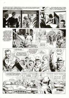 Mitton, Jean-Yves - 1 Original page - De Silence et de Sang T10 - Dans le courant sans fin - 1996 | Catawiki