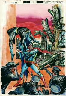 Ernie  Chan John Calnan - World‘s finest comics #237 cover (1975)