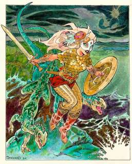 Danard, Jean-François - 1 Original colour drawing - Marlysa - 2024 | Catawiki