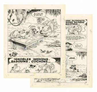 Mic Delinx (1930-2002) - La Jungle en folie - Perrette et le grand méchant Louloup - Le quartier de la défense