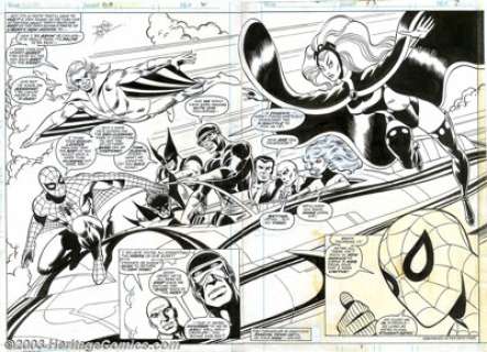John Byrne & Frank Giacoia - Original Art for Marvel Team-Up #53, pages 6 & 7 (Marvel, 1977). "From - | Heritage