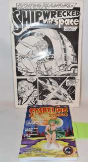 8 RON WILBER P/I COMIC ILLUS. SHIPWRECKED IN SPACE | EstateOfMind