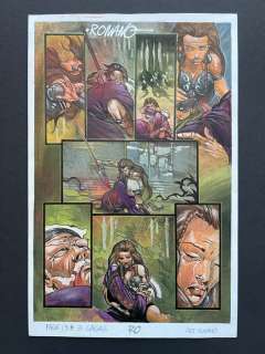 Molenaar, Romano - 1 Original colour drawing - Sagas 3 - More Than Mortal - 1998 | Catawiki