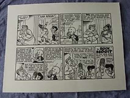 Stallaert, Dirk / Sleen, Marc - Original page  - Nero 132  - IJskoud geblaas  - (1995)