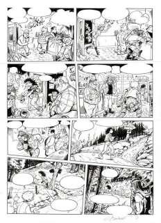 Bosschaert, Jan - 1 Original page - Sam 11 - Goudkoorts - 2008 | Catawiki