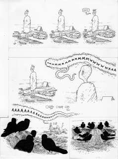 Anders Nilsen - Big Questions - page 299-300 various panels