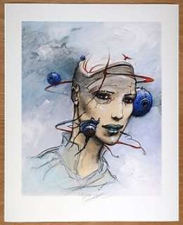 Bilal, Enki - 1 Estampe Pigmentaire - I.A. T1 | Catawiki