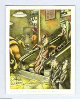Gahan Wilson - "Playboy" Illustration Original Art (undated). Artist, author, editor - it‘s difficult -