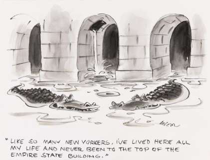 (NEW YORKER) LEE LORENZ (1932 - 2022) "Like so many New Yorkers, I’ve lived here all my life . . . " | Swann Galleries