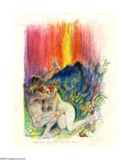 Creig Flessel - "Harlan Ellison‘s Dream Corridor" Cover Concept Original Art (1996). Noted for his -