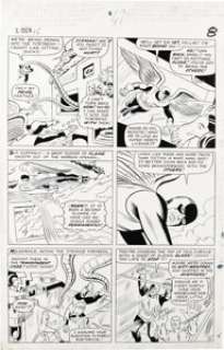 Jack Kirby, Werner Roth, and Dick Ayers - X-Men #15, page 8 Original Art (Marvel, 1965). The Beast, the Angel, -