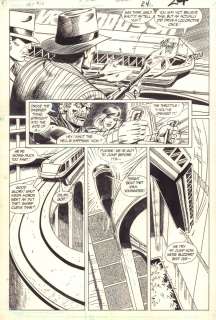 Carlos Garzon, Ron Wagner | Hex #10 P.24 - Jonah Hex in the Future Story Action Vs. Gangsters - 1986 | Anthony’s Comic Book Art