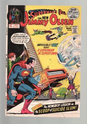 Superman’s Pal Jimmy Olsen #147 Comic Production Art Cover Proof Adler | Neat Stuff Vault