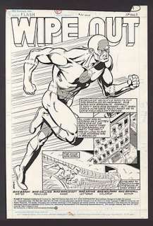 FLASH, THE-1987 Issue #14 Splash Page | ComicConnect