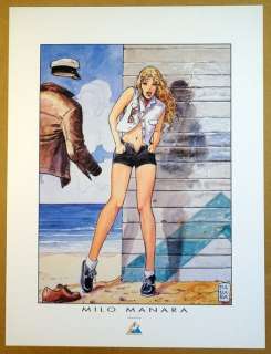 Manara, Milo - 1 Offset Print - Le parfum de l’invisible 2 | Catawiki
