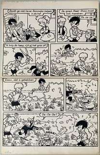 Nys, Jef - 1 Original page - De Lustige Kapoentjes, Jommeke - De Lustige Kapoentjes - 1973 | Catawiki