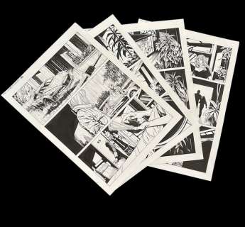 Busticchi & Paesani - 4 Original page - Nathan Never - Maxi #16 | Catawiki