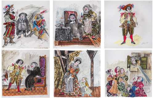 Emanuele Luzzati | I Promessi Sposi (The Betrothed) | Art-Rite