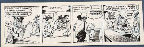 Kelly, Walt | Original page  - Pogo Daily  - (1968) | Catawiki