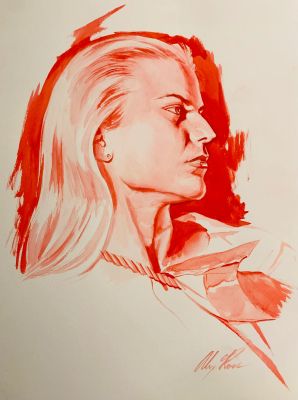 Alex Ross | Mary Marvel painting | Alex Ross