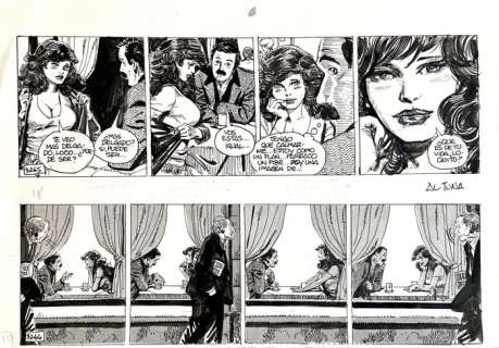 Horacio Altuna - 1 Original page - Loco Chavez | Catawiki