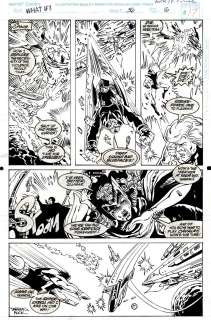 Darren Auck - What If...? #56 P 16 (Sold Live on ‘Dueling Dealers of Comic Art‘ Episode #99 Podcast on 12-21-2022 Watch It Here!