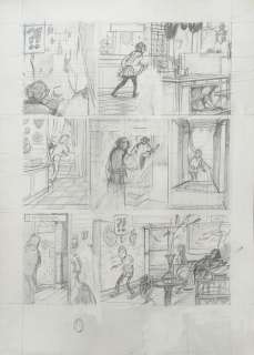 De Moor, Johan - 1 Original preliminary page - Gaspard de la nuit T2 - Les Chasseurs dans la nuit - 1988 | Catawiki