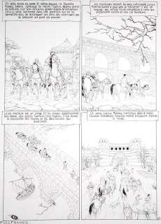 Delaby | Murena, planche n°31 Ã  l’encre de Chine de l’ép… | Banque Dessinée