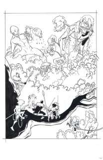 Michael Avon Oeming | Attack on Titan Anthology Panel from page 13 | Soming