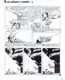 Seron, Pierre - 1 Original page - Les Centaures T5 - Les Châtiments d’Hermès - 1985 | Catawiki