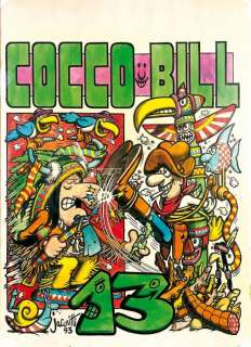 Jacovitti, Benito - 1 Original cover - Cocco Bill Jacovitti Magazine n. 13 - 1993 | Catawiki