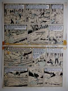 Wirel (Vandersteen, Willy / Verschuere, Karel) | Original page  - Bessy  - Het gevaarlijke konvooi  - (1955) | Catawiki