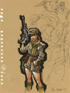 Buchet, Philippe - Original art  - Sillage  - Cover design