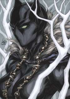 Stanley ‘‘Artgerm‘‘ Lau - Black Panther Shuri Painted Art - 2022 Signed