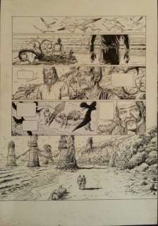 Iko | Original plate (p.46)  - Ténèbres T3  - Citadelle | Catawiki