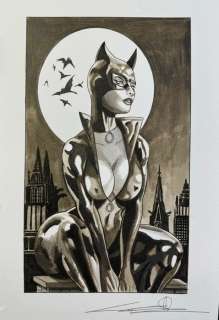 Candita, Giuseppe - 1 Original drawing - Catwoman | Catawiki