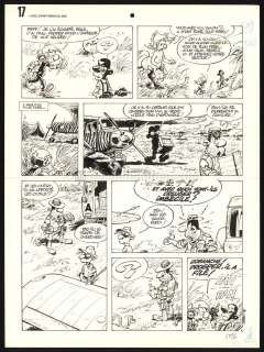 Pierre Seron - Les centaures , Planche originale n°17. Sélec