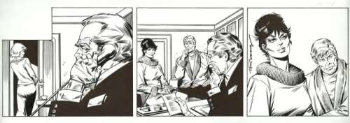 Enric Badia Romero - 1 Original page - Modesty Blaise - Strip #10146 - Last adventure ! - 2001 | Catawiki