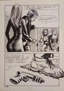 Manara, Milo - 1 Original page - Genius 10# - 1972 | Catawiki