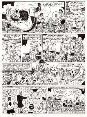 Raymond Reding | Eric Castel, Le Secret de Pablito, planche originale à l’encre de chine. | Septimus