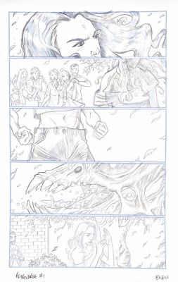 John Bivens | John Bivens: RETROVERSE #1 | Panel Punk Comics Originals