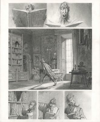 Paul & Gaëtan Brizzi | Don Quichotte de la Manche, Planche o | Daniel Maghen