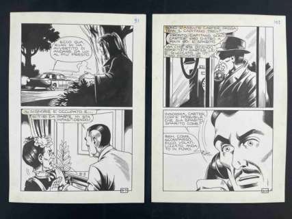 Magnus & Bunker - 2 Original page - Satanik - L’inviato di Mjorek - 1970 | Catawiki