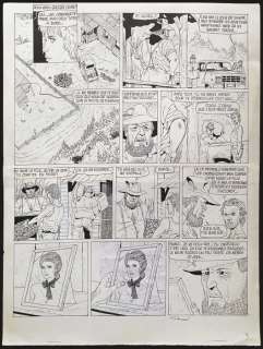 Renaud - 1 Original colour page - Jessica Blandy - Le diable à l’aube T3 - 1988 | Catawiki