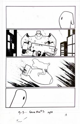 Raymar Brunson | Raymar Brunson - Ghost Man- Issue#3 Page# 11 | Panel Punk Comics Originals