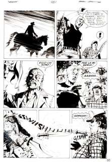Dotti, Maurizio - 5 Original page - Dampyr #29 - "Arizona killers" - 2002 | Catawiki