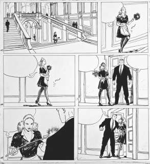 Manara, Milo - 1 Original page - Le parfum de l’invisible Tome 2 | Catawiki
