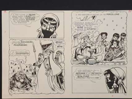 Magnus & Romanini - 1 Original page - Magnus - La Compagnia della Forca "La Traversata Maledetta" | Catawiki