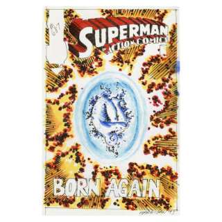 DC Comics - Action Comics No. 687 Final Cover Prelim by Ed Hannigan | Propstore